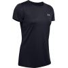 imageUnder Armour Womens Tech ShortSleeve TShirtBlack Metallic Silver