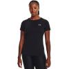 imageUnder Armour Womens Tech ShortSleeve TShirtBlack Metallic Silver