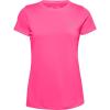 imageUnder Armour Womens Tech ShortSleeve TShirtCerise 653Metallic Silver