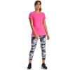 imageUnder Armour Womens Tech ShortSleeve TShirtCerise 653Metallic Silver