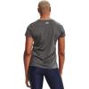 imageUnder Armour Womens Tech ShortSleeve TShirtGray Aqua Blue Metallic Silver