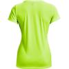 imageUnder Armour Womens Tech ShortSleeve TShirtHighvis Yellow 731Metallic Silver