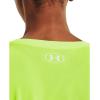 imageUnder Armour Womens Tech ShortSleeve TShirtHighvis Yellow 731Metallic Silver
