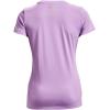 imageUnder Armour Womens Tech ShortSleeve TShirtOctane 566Metallic Silver
