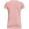 imageUnder Armour Womens Tech ShortSleeve TShirtRetro Pink 676Metallic Silver