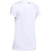 imageUnder Armour Womens Tech ShortSleeve TShirtWhite 100Metallic Silver