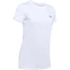 imageUnder Armour Womens Tech ShortSleeve TShirtWhite Metallic Silver