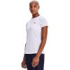 imageUnder Armour Womens Tech ShortSleeve TShirtWhite Metallic Silver