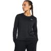 imageUnder Armour Womens Tech Twist Long Sleeve Crew001 Black  Jet Gray  White