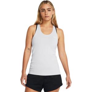 imageUnder Armour Womens HeatGear Racer Tank014 Halo Gray   White