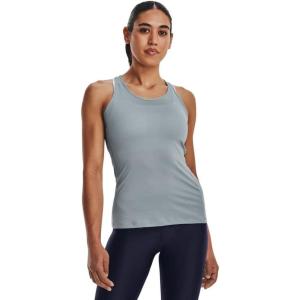 imageUnder Armour Womens HeatGear Racer Tank465 Harbor Blue   Iridescent