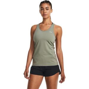 imageUnder Armour Womens HeatGear Racer Tank504 Grove Green   Iridescent