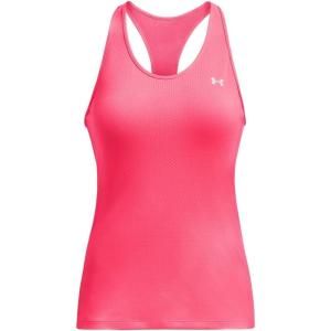 imageUnder Armour Womens HeatGear Racer Tank683 Pink Shock  Perfection  Iridescent