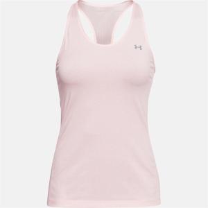 imageUnder Armour Womens HeatGear Racer TankBeta Tint 658Metallic Silver