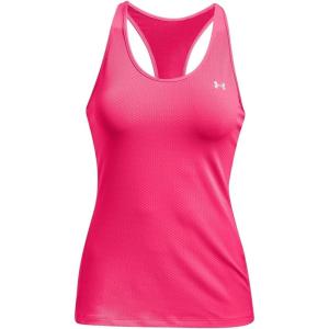imageUnder Armour Womens HeatGear Racer TankPenta Pink 975Metallic Silver