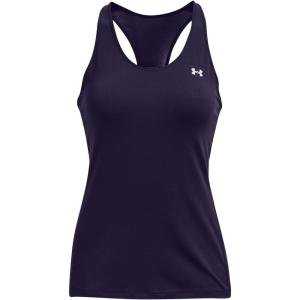 imageUnder Armour Womens HeatGear Racer TankPurple Switch 571Metallic Silver