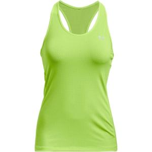 imageUnder Armour Womens HeatGear Racer TankQuirky Lime 752Metallic Silver