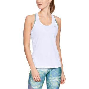imageUnder Armour Womens HeatGear Racer TankWhite