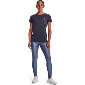 imageUnder Armour Womens Tech ShortSleeve TShirt558 Tempered Steel   Metallic Silver