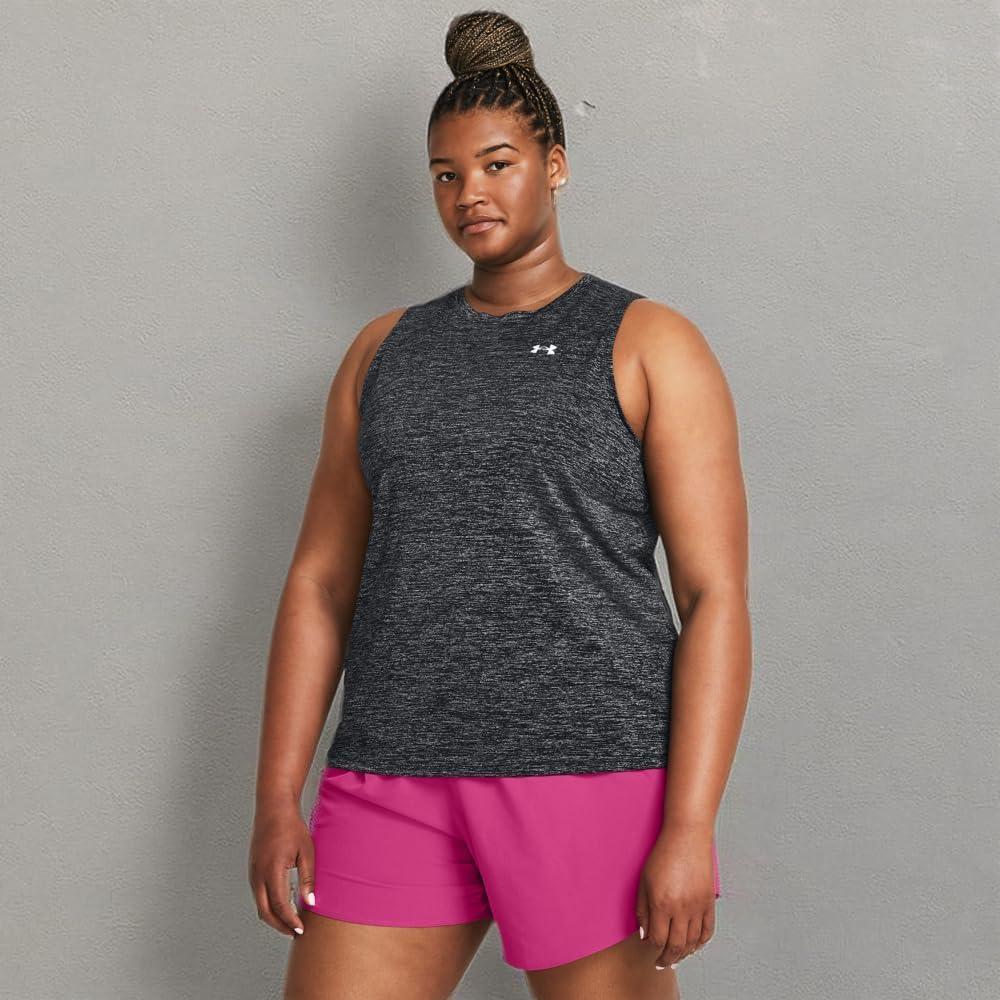 imageUnder Armour Womens Tech Twist Tank Top001 Black   White