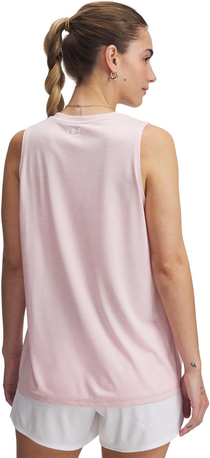 imageUnder Armour Womens Tech Twist Tank Top647 Prime Pink   White