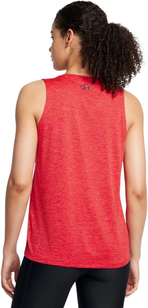 imageUnder Armour Womens Tech Twist Tank Top713 Racer Red   Black