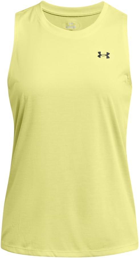 imageUnder Armour Womens Tech Twist Tank Top727 Sonic Yellow  White  Black