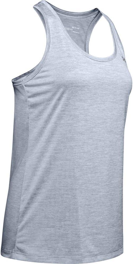 imageUnder Armour Womens Tech Twist Tank TopBlue Heights 448Metallic Silver