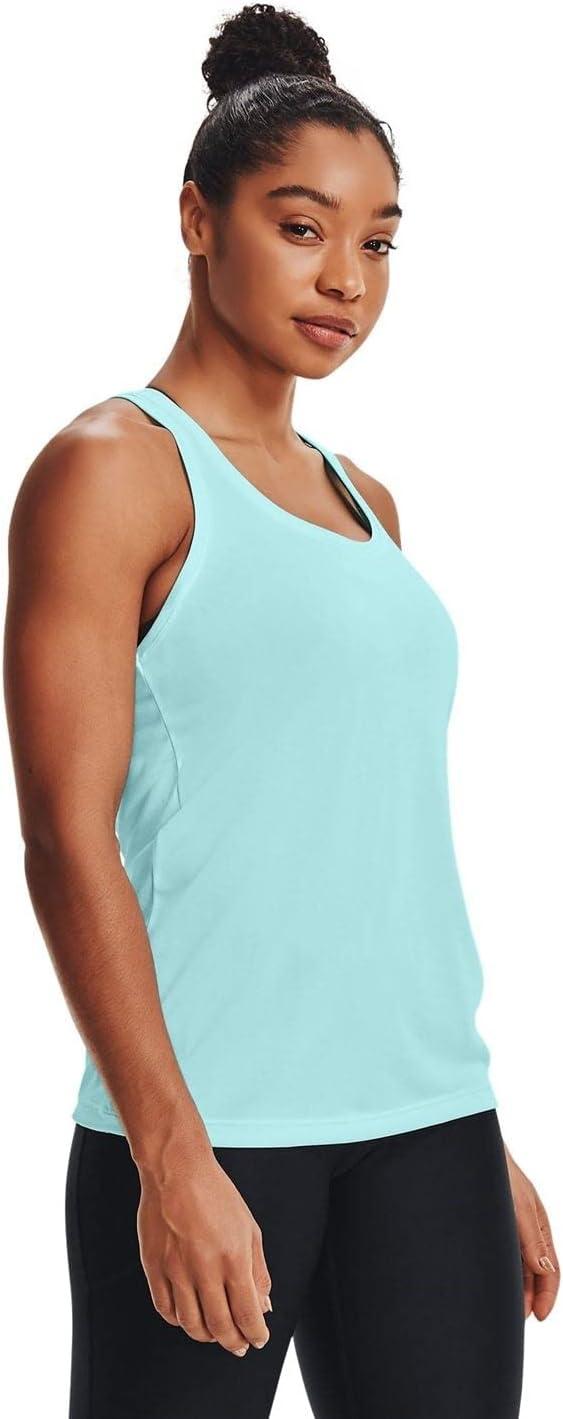 imageUnder Armour Womens Tech Twist Tank TopBreeze 442Metallic Silver