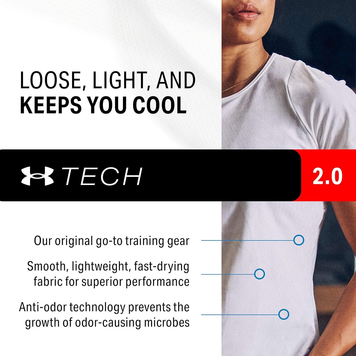 imageUnder Armour Womens Tech Twist Tank TopPeach Plasma 836Metallic Silver
