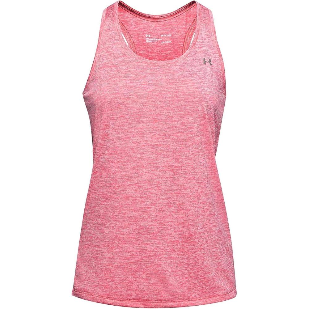 imageUnder Armour Womens Tech Twist Tank TopPink Lemonade 668Tonal