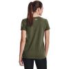 imageUnder Armour Womens New Freedom Logo TShirt391 Marine Od Green   Desert Sand