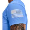 imageUnder Armour Womens New Freedom Logo TShirt475 Carolina Blue   Halo Gray