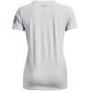 imageUnder Armour Womens New Freedom Logo TShirtHalo Gray 014Cloudless Sky