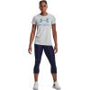 imageUnder Armour Womens New Freedom Logo TShirtHalo Gray 014Cloudless Sky