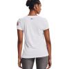 imageUnder Armour Womens New Freedom Logo TShirtWhite 100Royal