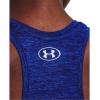 imageUnder Armour Womens Tech Twist Tank Top456 Bauhaus Blue  Versa Blue  Metallic Silver