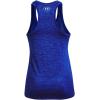 imageUnder Armour Womens Tech Twist Tank Top456 Bauhaus Blue  Versa Blue  Metallic Silver