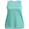 imageUnder Armour Womens Tech Twist Tank Top482 Radial Turquoise   White