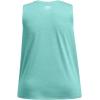imageUnder Armour Womens Tech Twist Tank Top482 Radial Turquoise   White