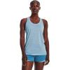 imageUnder Armour Womens Tech Twist Tank Top490 Blizzard  White  Metallic Silver