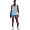 imageUnder Armour Womens Tech Twist Tank Top490 Blizzard  White  Metallic Silver