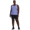 imageUnder Armour Womens Tech Twist Tank Top495 Baja Blue  Nebula Purple  Metallic Silver