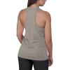 imageUnder Armour Womens Tech Twist Tank Top558 Tin  Ghost Gray  Metallic Silver
