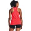 imageUnder Armour Womens Tech Twist Tank Top628 Beta  Pomegranate  Metallic Silver