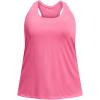 imageUnder Armour Womens Tech Twist Tank Top640 Pink Punk   Metallic Silver