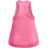 imageUnder Armour Womens Tech Twist Tank Top640 Pink Punk   Metallic Silver