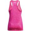 imageUnder Armour Womens Tech Twist Tank Top652 Rebel Pink  Pink Elixir  Metallic Silver