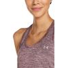 imageUnder Armour Womens Tech Twist Tank TopAsh Plum 554Metallic Silver