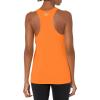 imageUnder Armour Womens Tech Twist Tank TopBlaze Orange 825Metallic Silver